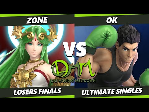 DAT MM 267 Losers Finals - Zone (Palutena) Vs. O.K. (Little Mac) Smash Ultimate - SSBU