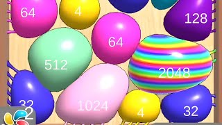 Blob Merge 3D just hitting more higher number balls with this ASMR gameplay