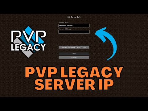 Minecraft PvP Legacy Server IP Address