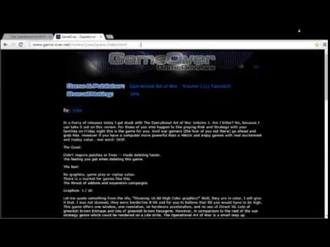 The Operational Art of War Vol 1 PC