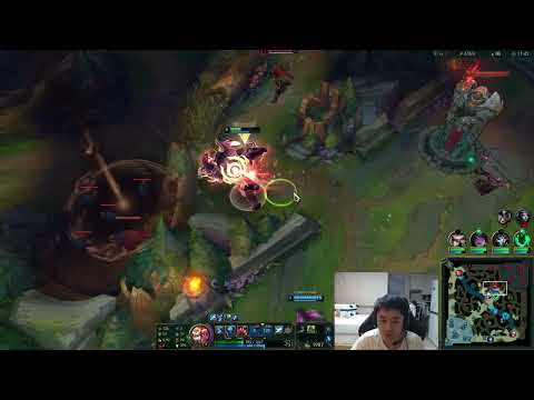 Volibear jungle with T1 Faker vs Gen G Peanut full game