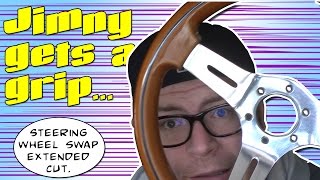 JDM Suzuki Jimny Steering Wheel Swap