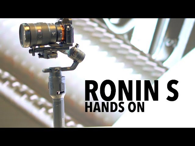 Video Teaser für Hands On DJI RONIN S! Test Footage!