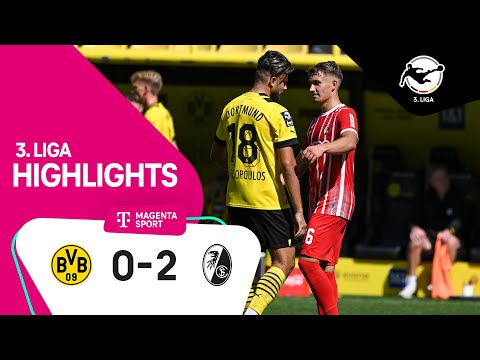 Borussia Dortmund II - SC Freiburg II | Highlights 3. Liga 22/23