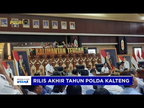 POLDA KALTENG TUTUP TAHUN 2025 DENGAN CAPAIAN KINERJA GEMILANG