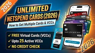 How to Get Multiple Virtual Cards on Netspend (Step-by-Step) 2026 | Generate Netspend Virtual Cards
