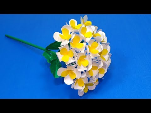 DIY Flower: How to Make Nice & Easy Stick Flower with Paper | Homemade | Jarine's Crafty Creation Video