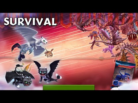 Survival (June 2022) — Gauntlet Event Full Walkthrough Gameplay | Dragons: Rise of Berk