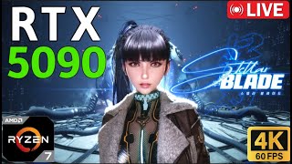 🔴 LIVE : Stellar Blade PC (4K60) - 100% Story Mode Pt 2 🔴 RTX 5090
