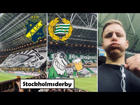 Stadium vlog: AIK - HAMMARBY IF | Stockholmsderby