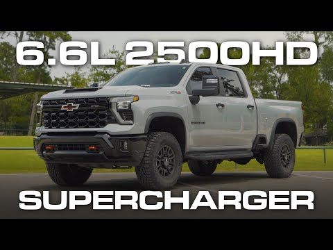 2025 Silverado 2500HD with Whipple 3.0L Supercharger – 6.6L Supercharged Beast!