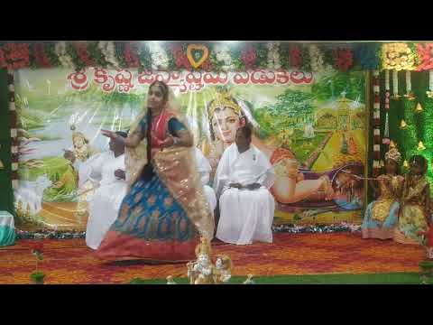 muddu krishna dance//Kum.Amrutha//Sri krishna janmastami celebrations//Brahmakumaris, chapara