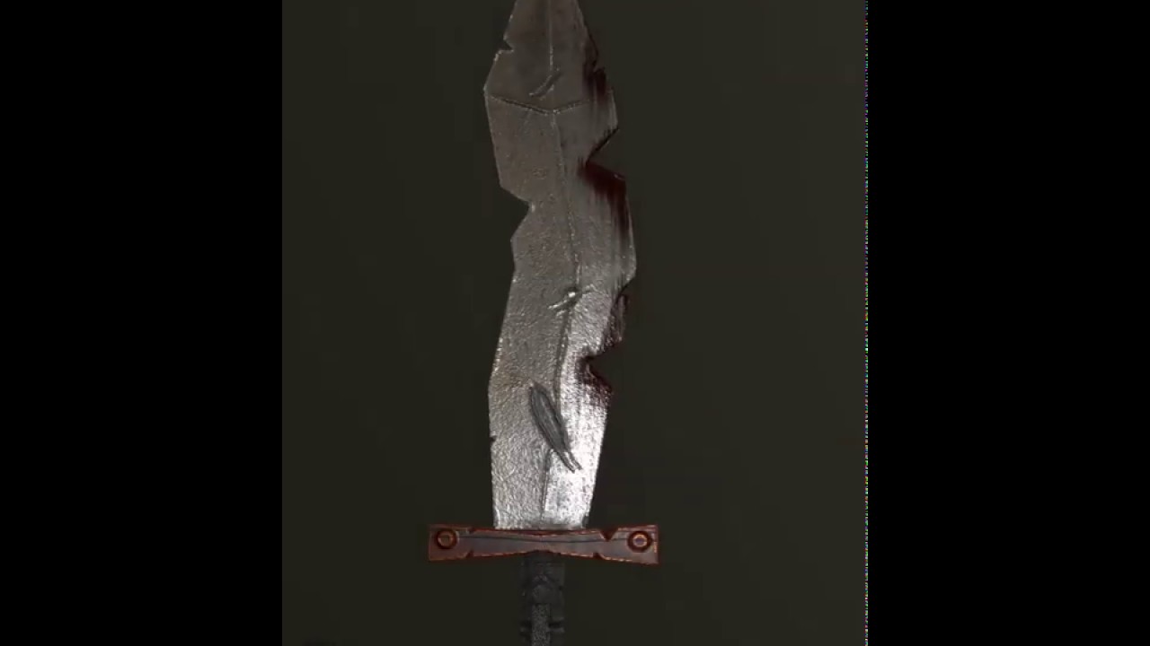 stylize Game assets sword