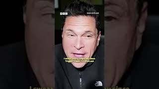 "I'm on the phone!" Dom Joly on the catchphrase that follows him around the world. #Afternoons