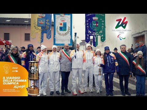 The Olympic Flame in Alpago – Emotions, Music, and Community 🇮🇹🔥 | Milan Cortina 2026
