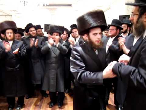 Feter Moishey Dancing With Munkatch Rosh Yeshiva