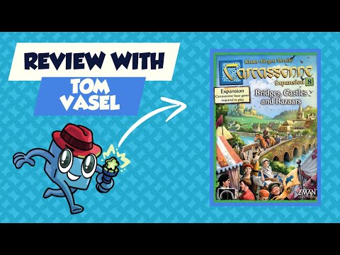 Castles & Bridges Carcassonne Expansion Review: Quick Take with Tom Vasel