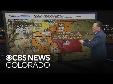 Worst snowpack and not much moisture relief moving forward