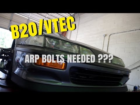 B20 VTEC ARP ROD BOLTS/HEAD BOLTS NEEDED???? VLOG HSG EP. 5-48