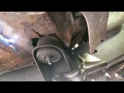 How to repair rusted out cab mount