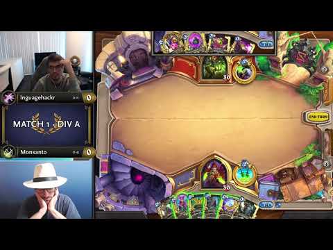lnguagehackr vs Monsanto - Division A - Hearthstone Grandmasters Americas 2020 Season 2 - Week 7