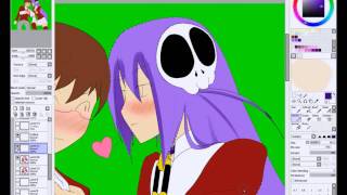 [The World God Only Knows Drawing] Keima and Haqua