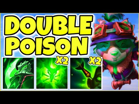 THE MOST TOXIC COMBO OF ALL TIME (DOUBLE POISON TEEMO SUPPORT!) - League of Legends