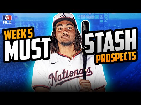 5 Fantasy Baseball Prospects to Stash Now | Should You Run to Grab James Wood?!
