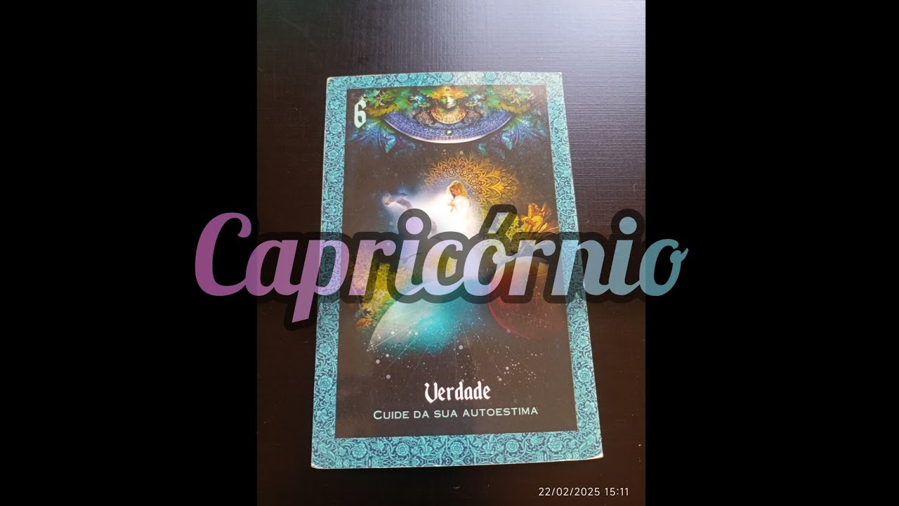 CAPRICÓRNIO - SEJAM VERDADEIROS E SE COMPROMETAM COM VOCÊS!!!