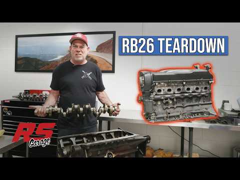 Stock RB26 Engine Teardown | How Does It Compare to a 2JZ? | RS Garage