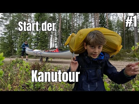🚣 Die KANUTOUR beginnt! 🌤️  | 6 Tage Kanutour in SCHWEDEN