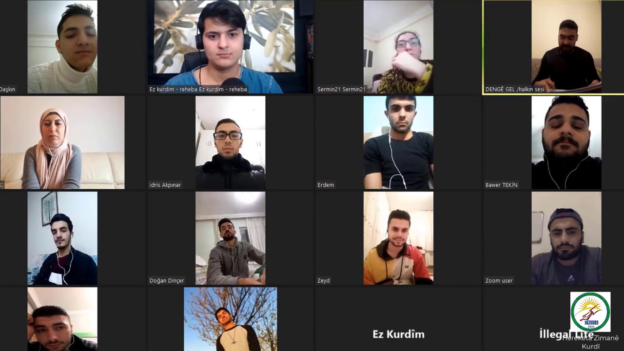 HezKurd: Kürtçe dilimizin üzerine bulunan yasaklara karşıyız