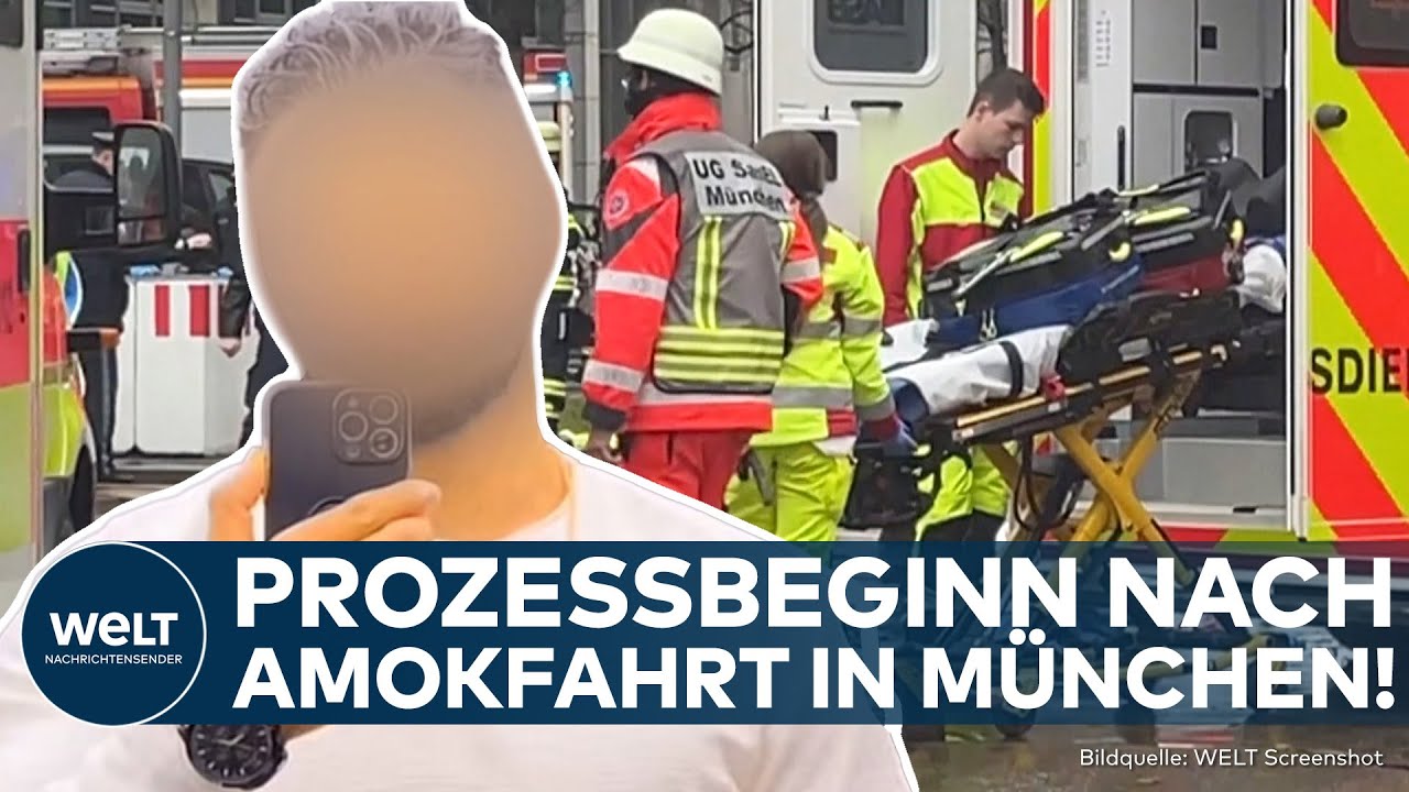 ANSCHLAG IN MÜNCHEN: 24-jähriger Afghane vor Gericht – zweifacher Mord & 44 Mal versuchter Mord!