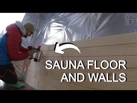 How to make sauna interior - Episode 8