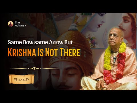 Same Bow & Arrow But Krishna Is Not There | SB 1.15.21 | Los Angeles | Srila Prabhupada