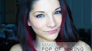 Pop of Spring :: Makeup Tutorial
