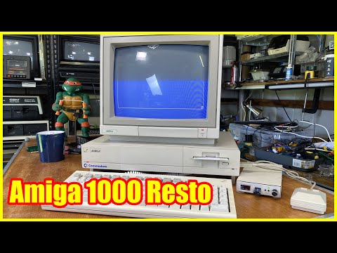 Amiga 1000 Pt 1: Clean up and Gotek