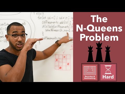 The N Queens Problem using Backtracking/Recursion - Explained