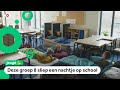 Kinderen vieren de laatste schooldag voor de vakantie