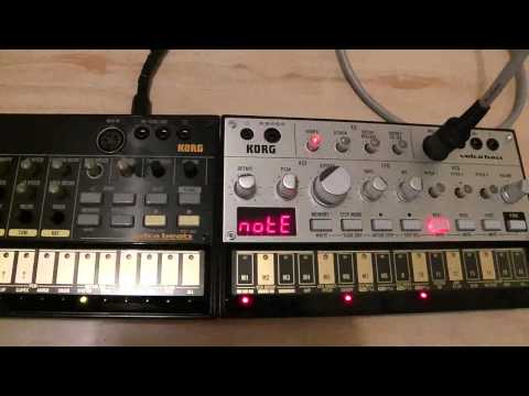 Volca Beats DIY MIDI Out In Action - 1