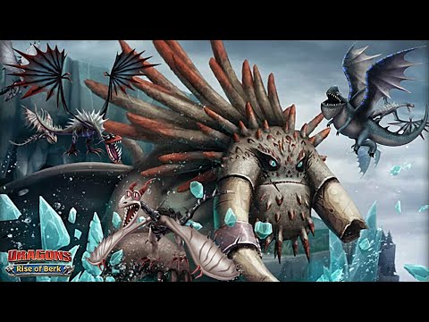 Drago's Bewilderbeast and all It's Liberated Dragons (Haulmaster,Whip-Wreck,Hardcast) - Rise of Berk