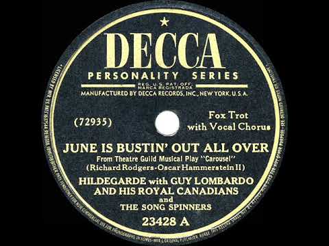 1945 HITS ARCHIVE: June Is Bustin’ Out All Over - Hildegarde & Guy Lombardo