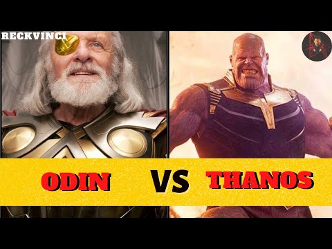 Thanos Vs Odin: Who Wins? Superhero Shodown!