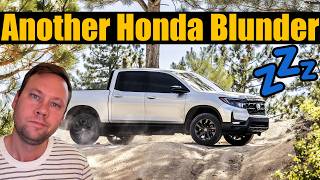 Honda Ridgeline Ending Production For 18 Months...