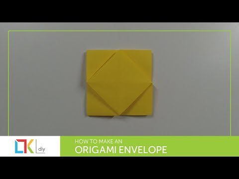 Origami toys #84 - How to make an origami envelope IX