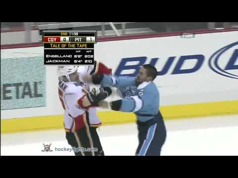 Tim Jackman vs Deryk Engelland Nov 27, 2010