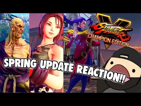 Rose Is Sick, Oro Is Amazing, & Akira Is Looking Dope!! | Street Fighter V Spring Update Reaction!