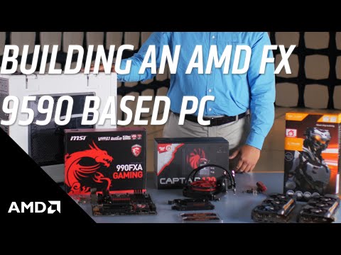 How to Build an AMD FX™ 9590 CPU-based PC