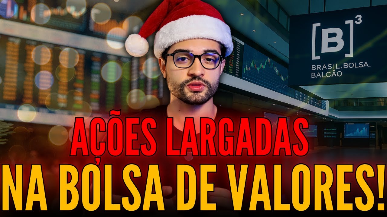 5 AÇÕES BOAS E MUITO BARATAS QUE CAÍRAM EM 2025