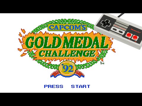 Capcom's Gold Medal Challenge '92 - NES LetsPlay Deutsch